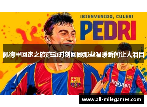 佩德里回家之旅感动时刻回顾那些温暖瞬间让人泪目