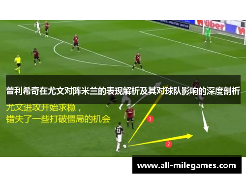 普利希奇在尤文对阵米兰的表现解析及其对球队影响的深度剖析