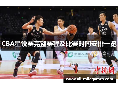 CBA星锐赛完整赛程及比赛时间安排一览