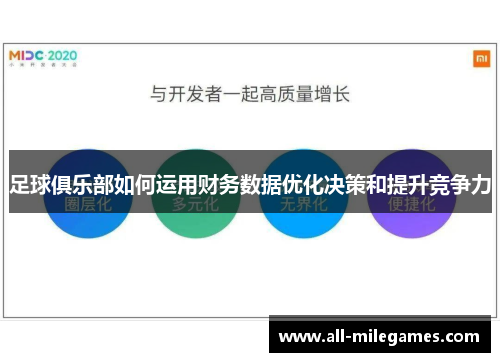 足球俱乐部如何运用财务数据优化决策和提升竞争力